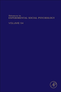 Advances in Experimental Social Psychology (Hardback) 9780128047385