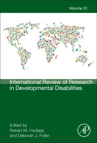 International Review of Research in Developmental Disabilities (Hardback) 9780128047859