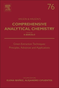 Green Extraction Techniques: Principles, Advances and Applications (Hardback) 9780128110829