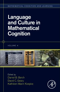 Language and Culture in Mathematical Cognition (Hardback) 9780128125748