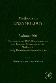 Mechanisms of DNA Recombination and Genome Rearrangements: Methods to Study Homologous Recombination (Hardback) 9780128144299