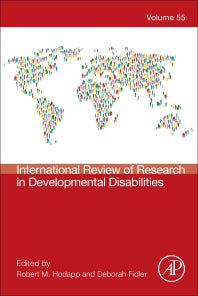 International Review of Research in Developmental Disabilities (Hardback) 9780128150900