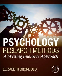 Psychology Research Methods; A Writing Intensive Approach (Paperback) 9780128156803