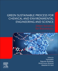 Green Sustainable Process for Chemical and Environmental Engineering and Science; Green Solvents for Biocatalysis (Paperback) 9780128197219