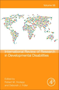 International Review Research in Developmental Disabilities (Hardback) 9780128206966