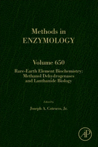 Rare-earth element biochemistry: Methanol dehydrogenases and lanthanide biology (Hardback) 9780128238561