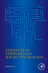 Advances in Experimental Social Psychology (Hardback) 9780128245781