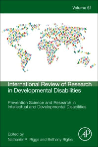 Prevention Science and Research in Intellectual and Developmental Disabilities (Hardback) 9780128245859