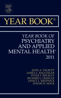 Year Book of Psychiatry and Applied Mental Health 2011 (Hardback) 9780323081757