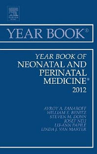 Year Book of Neonatal and Perinatal Medicine 2012 (Hardback) 9780323091084