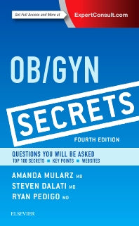 Ob/Gyn Secrets (Paperback) 9780323399227