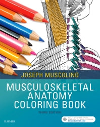 Musculoskeletal Anatomy Coloring Book (Paperback / softback) 9780323477314