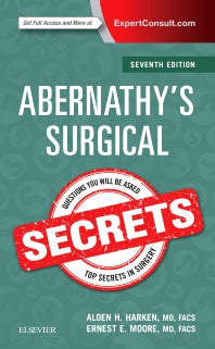 Abernathy's Surgical Secrets (Paperback / softback) 9780323478731