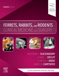 Ferrets, Rabbits, and Rodents; Clinical Medicine and Surgery (Paperback / softback) 9780323484350