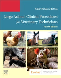 Large Animal Clinical Procedures for Veterinary Technicians (Paperback / softback) 9780323569040