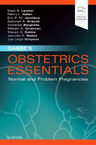 Gabbe's Obstetrics Essentials: Normal & Problem Pregnancies (Paperback / softback) 9780323609746