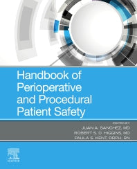 Handbook of Perioperative and Procedural Patient Safety (Paperback / softback) 9780323661799