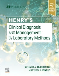 Henry's Clinical Diagnosis and Management by Laboratory Methods (Hardback) 9780323673204