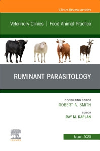 Ruminant Parasitology,An Issue of Veterinary Clinics of North America: Food Animal Practice (Hardback) 9780323695985