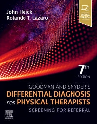 Goodman and Snyder’s Differential Diagnosis for Physical Therapists; Screening for Referral (Paperback / softback) 9780323722049