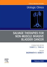 Urologic An issue of Salvage therapies for Non-Muscle Invasive Bladder Cancer (Hardback) 9780323722568