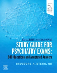 Massachusetts General Hospital Study Guide for Psychiatry Exams; 600 Questions and Annotated Answers (Paperback / softback) 9780323732963