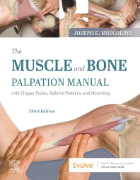 The Muscle and Bone Palpation Manual with Trigger Points, Referral Patterns and Stretching (Paperback / softback) 9780323761369