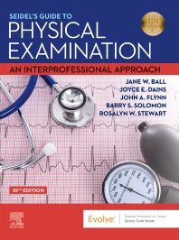 Seidel's Guide to Physical Examination; An Interprofessional Approach (Hardback) 9780323761833