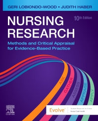 Nursing Research; Methods and Critical Appraisal for Evidence-Based Practice (Paperback / softback) 9780323762915