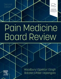 Pain Medicine Board Review (Paperback / softback) 9780323775861