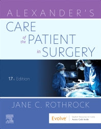 Alexander's Care of the Patient in Surgery (Paperback / softback) 9780323776806