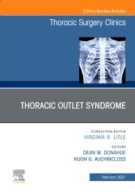 Thoracic Outlet Syndrome, An Issue of Thoracic Surgery Clinics (Hardback) 9780323790901