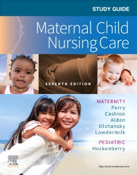 Study Guide for Maternal Child Nursing Care (Paperback / softback) 9780323809092