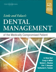 Little and Falace's Dental Management of the Medically Compromised Patient (Paperback / softback) 9780323809450