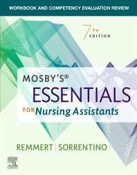 Workbook and Competency Evaluation Review for Mosby's Essentials for Nursing Assistants (Paperback / softback) 9780323811095