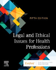 Legal and Ethical Issues for Health Professions (Paperback / softback) 9780323827508