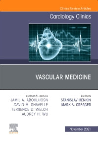 Vascular Medicine, An Issue of Cardiology Clinics (Hardback) 9780323835244