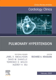 Pulmonary Hypertension, An Issue of Cardiology Clinics (Hardback) 9780323849487