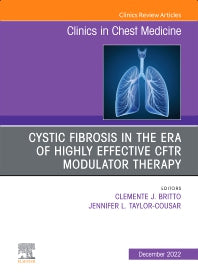 Advances in Cystic Fibrosis, An Issue of Clinics in Chest Medicine (Hardback) 9780323849616