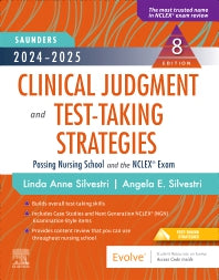 2024-2025 Saunders Clinical Judgment and Test-Taking Strategies; Passing Nursing School and the NCLEX® Exam (Paperback / softback) 9780323874250