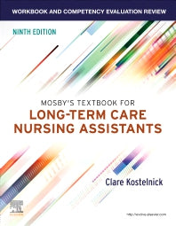 Workbook and Competency Evaluation Review for Mosby's Textbook for Long-Term Care Nursing Assistants (Paperback) 9780323875127