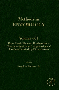 Rare-Earth Element Biochemistry: Characterization and Applications of Lanthanide-Binding Biomolecules (Hardback) 9780323910859