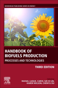 Handbook of Biofuels Production; Processes and Technologies (Hardback) 9780323911931