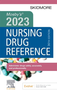 Mosby's 2023 Nursing Drug Reference (Paperback) 9780323930727