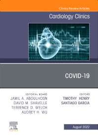 Covid-19, An Issue of Cardiology Clinics (Hardback) 9780323961691