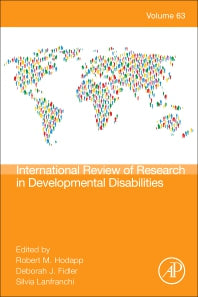 International Review Research in Developmental Disabilities (Hardback) 9780323990967