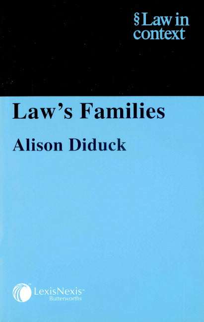 Law's Families (Paperback / softback) 9780406967336