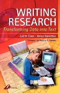 Writing Research; Transforming Data into Text (Paperback / softback) 9780443071829