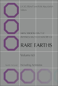 Handbook on the Physics and Chemistry of Rare Earths (Hardback) 9780443137075