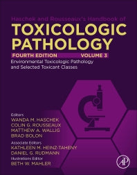 Haschek and Rousseaux's Handbook of Toxicologic Pathology, Volume 3; Environmental Toxicologic Pathology and Major Toxicant Classes (Hardback) 9780443161537